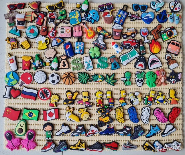 Новые джибитсы для crocs крокс