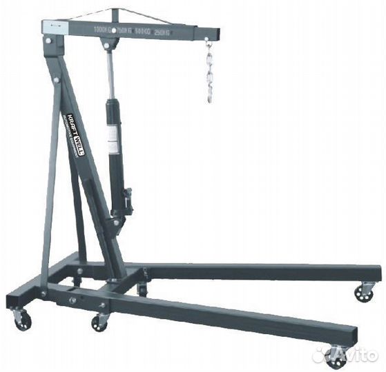 Кран складной г/п 1000 кг. KraftWell krwca