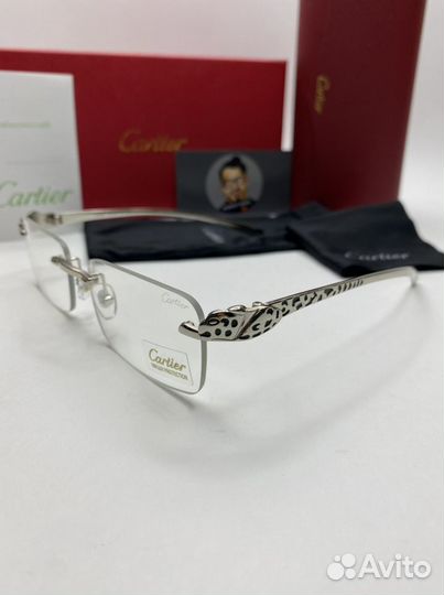 Очки cartier имидж, оправа для диоптрий