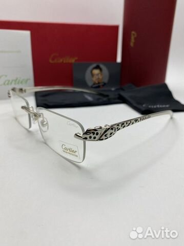 Очки cartier имидж, оправа для диоптрий