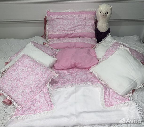 Бортики в кроватку новые