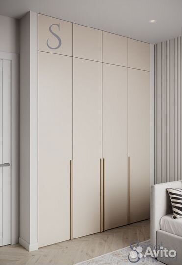 Шкаф распашной двухдверный №24 (дуб). 1000х2000