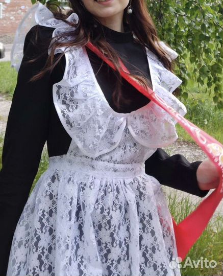 Школьный фартук на последний звонок