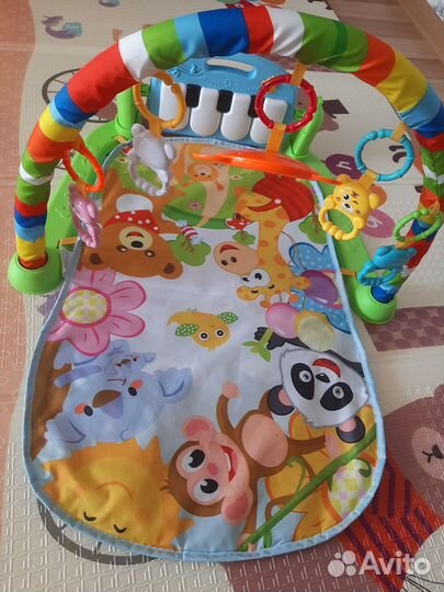 Развивающий коврик с пианино