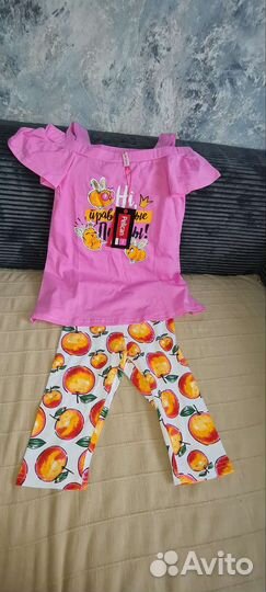 Летний детский комплект на 5 лет