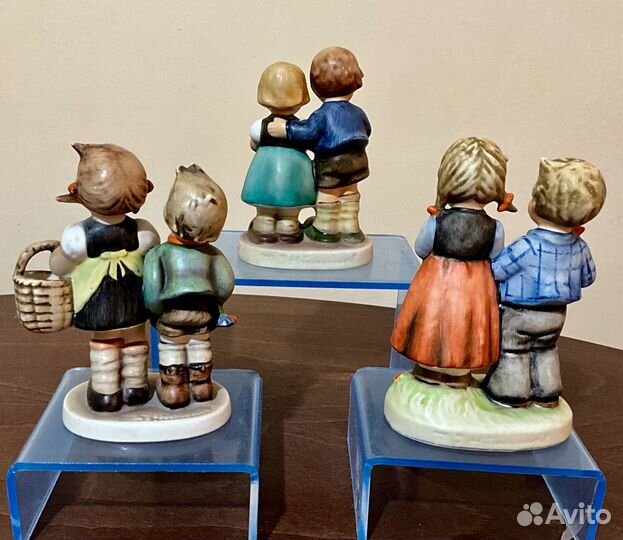 Три статуэтки. Цена за одну. Hummel