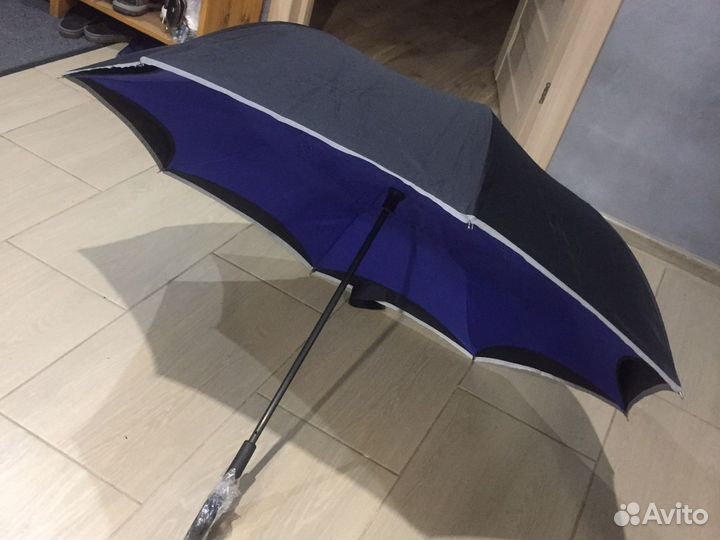 Зонт-трость полуавтомат