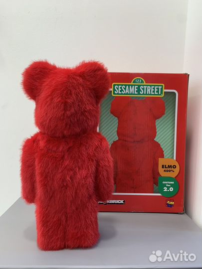 Beabrick x Sesame Street Elmo 400 оригинал