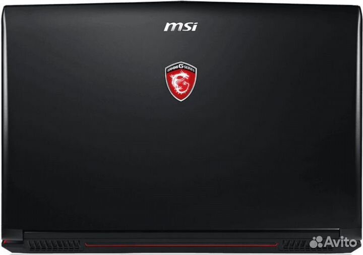 MSI 15.6 i7-7700HQ 4яд8пт GTX1060/3 16Gb 250Gb+1Tb