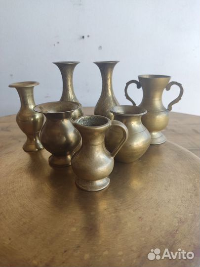 Старинные Кувшин Вазы латунь бронза Европа