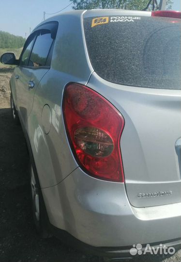 Крыло заднее и другое на ssangyong actyon New