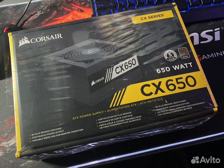 Блок питания Corsair 650w