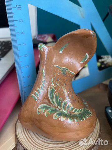 Свистулька глиняная. Змея