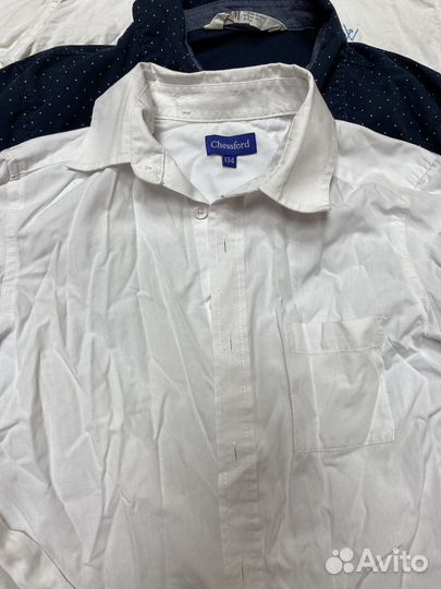 Рубашки пакетом школьные на мальчика