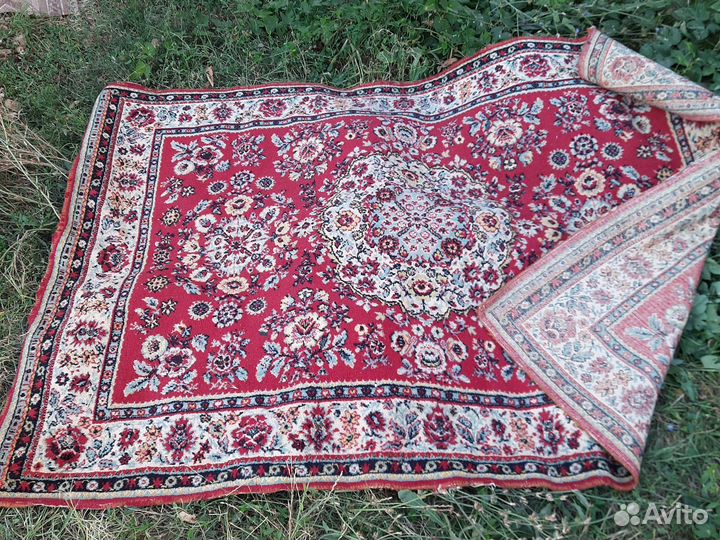 Ковер шерстяной б/у