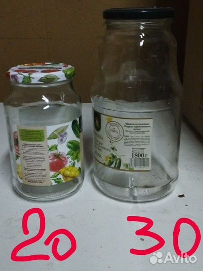 Стеклянная банка для закатки