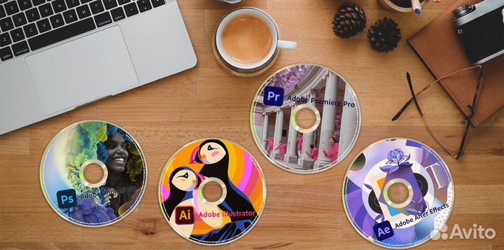 Пакет рабочих программ Adobe 2023 и уже 2024