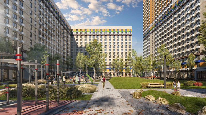 2-к. квартира, 61,1 м², 5/25 эт.