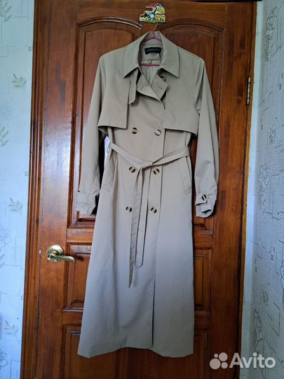 Плащ тренч женский 42 44 длинный