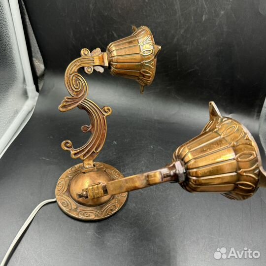 Старинный Светильник Бра Сталинский Ампир Бронза