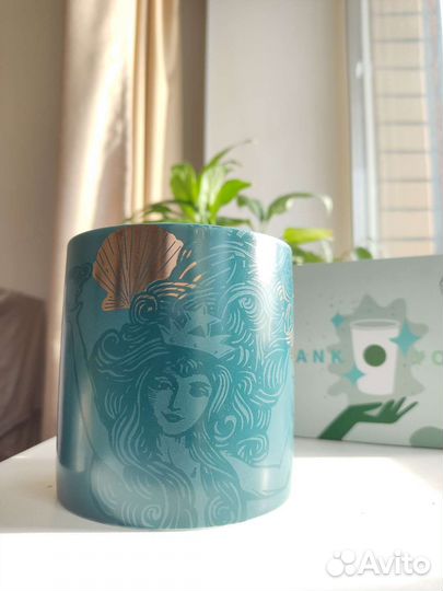 Кружка в подарочной упаковке starbucks новая