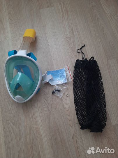 Маска для снорклинга размер S/M