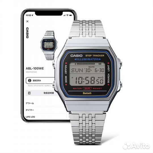 Casio Vintage Bluetooth ABL-100WE-1A 2024г