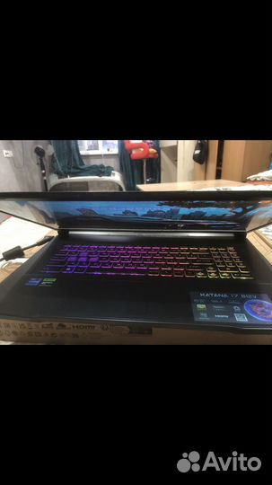 Игровой ноутбук msi katana