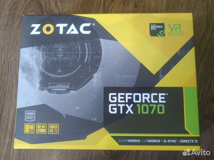 Видеокарта gtx 1070 8gb zotac mini