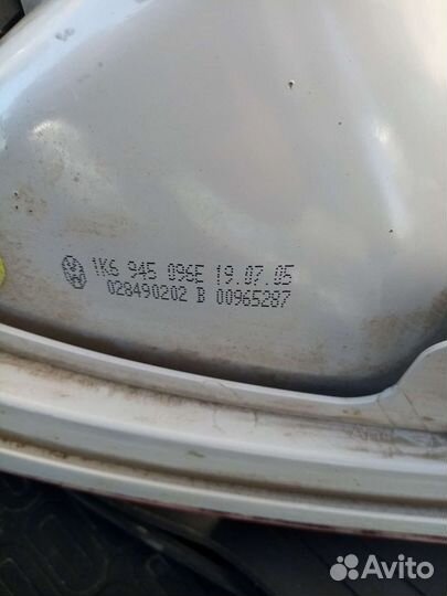 Фара задняя фольксваген гольф5