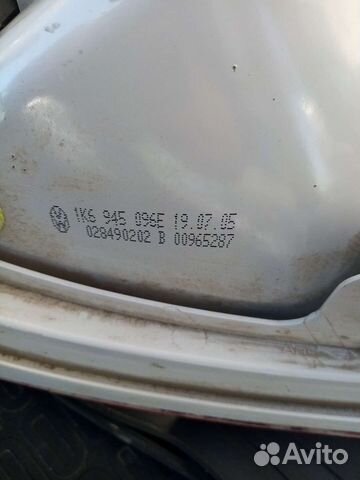 Фара задняя фольксваген гольф5