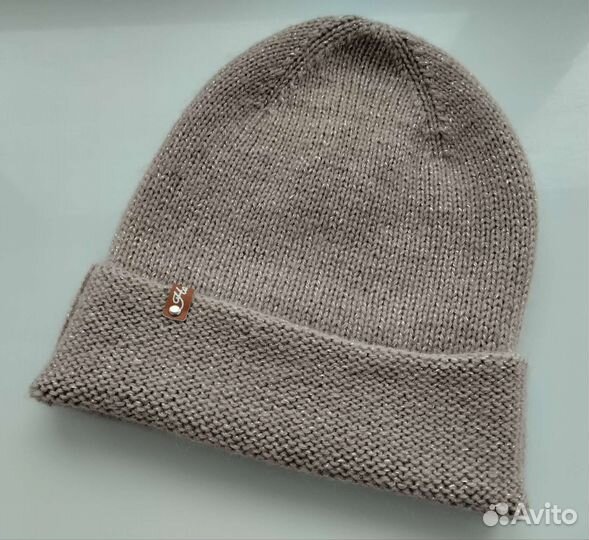 Вязаная шапка и снуд