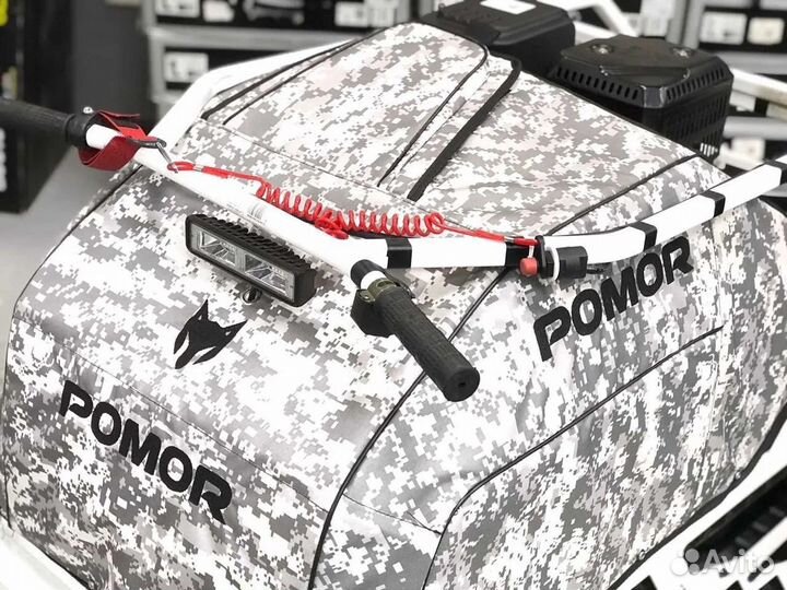 Мотобуксировщик Pomor M-500 K-20 PRO реверс