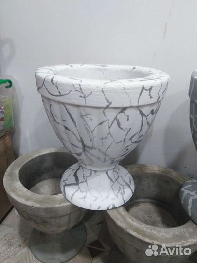 Вазоны для цветов бетонные