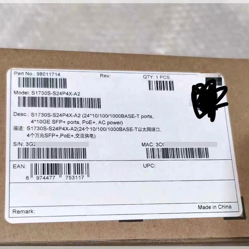 [S1730S-S24P4X-A2] Коммутатор Huawei S1730s-S24p4x-A2