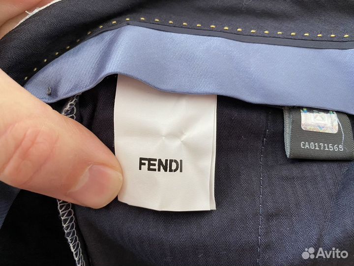 Брюки классические Fendi