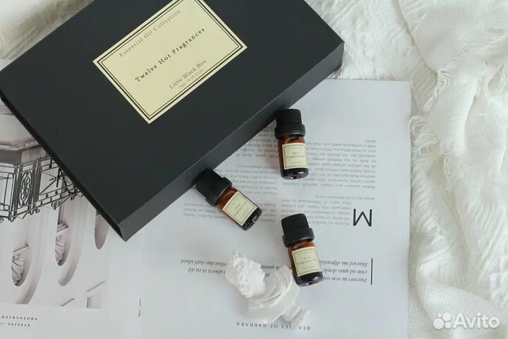 Подарочный набор эфирных масел 12шт 10мл