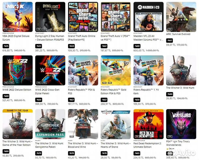 PS Plus, Покупка Игр и Пополнение