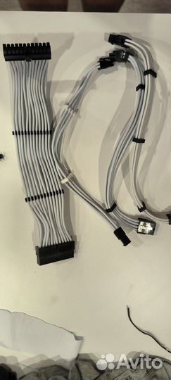 Комплект Моддинговых кабелей в оплетке 30см