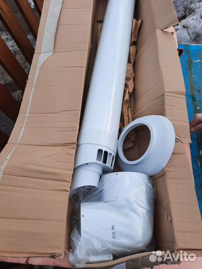 Дымоходныя трубы конденсационная vaillant 80/125