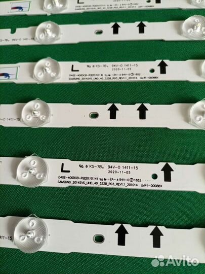 Led подсветка samsung 2014SVS40 3228 L06 REV1.3 14