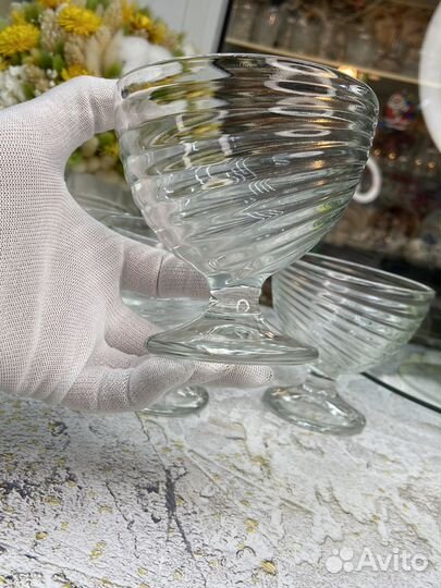Креманки стекло(набор)