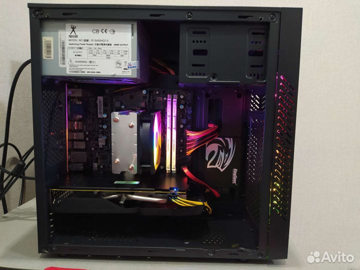 Игровой пк Intel Core i7 2600k, RX 580 8GB, 16GB