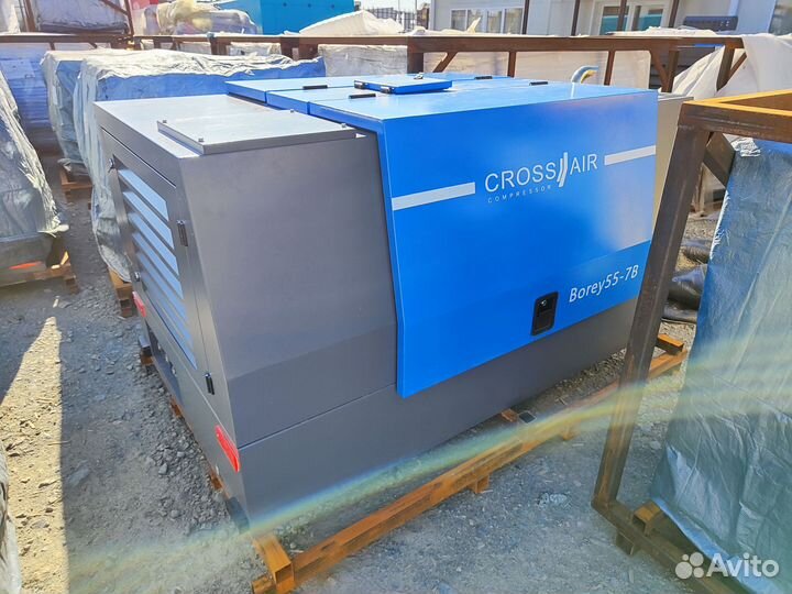 Дизельный компрессор Borey 55-7 B