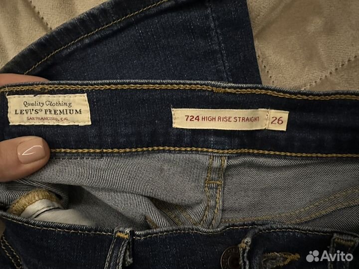 Джинсы женские levis 724 premium