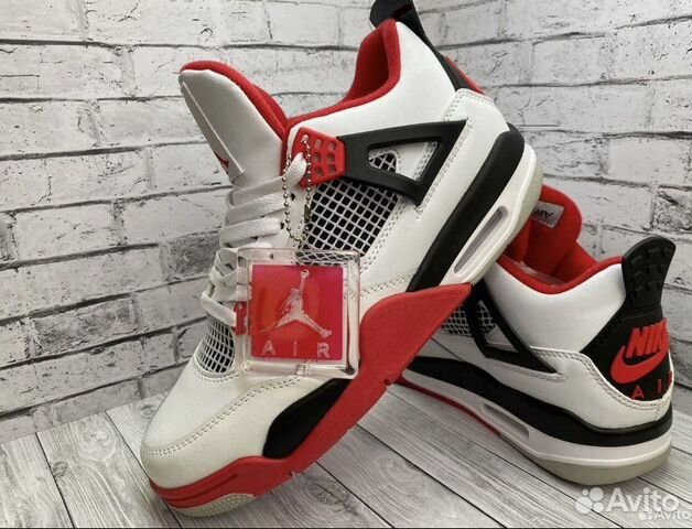 Nike air jordan 4 кpoccoвки мужскиe весенние