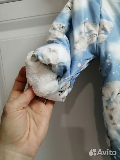 Комбинезон демисезонный р 62-68