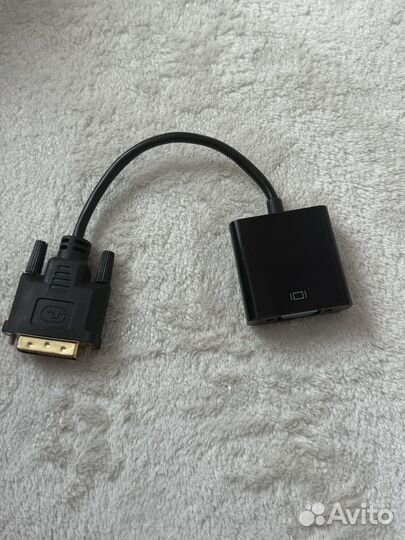 Переходник dvi vga