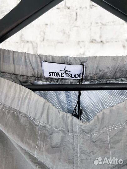 Штаны Stone Island Nylon Metal Silver