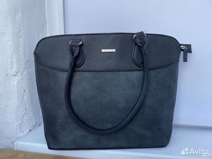 Сумка черная, David jones